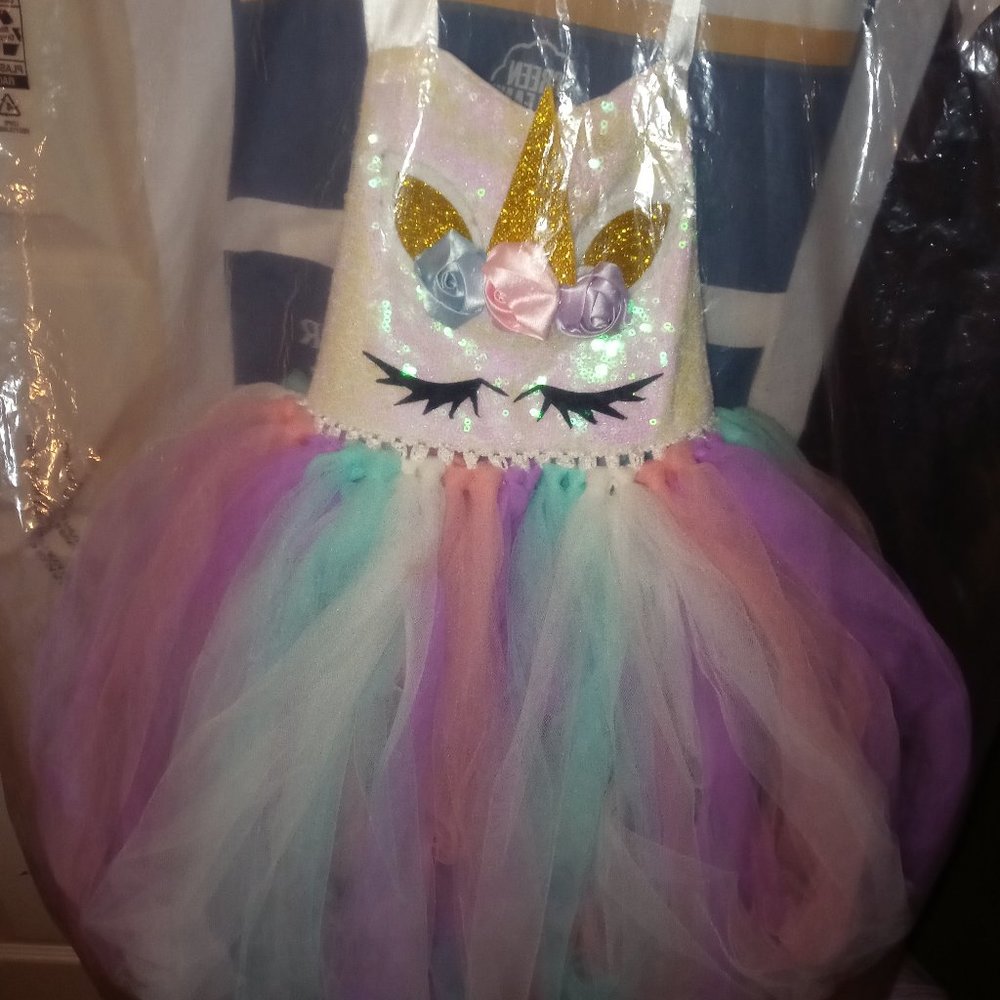Unicorn party dress